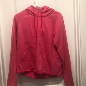 Pink women’s zip up hoodie